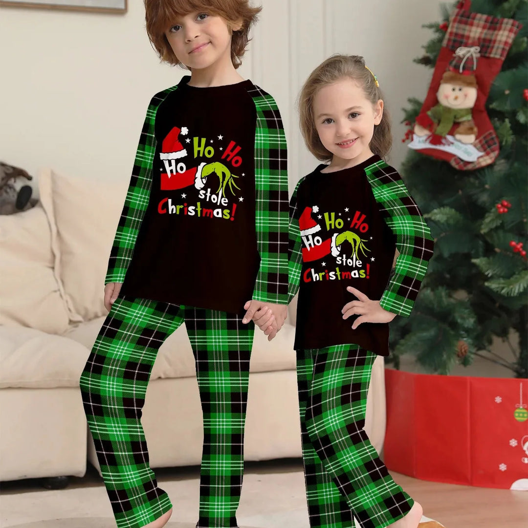 Ensemble de pyjamas de Noël assortis pour toute la famille, à manches longues | Hiver