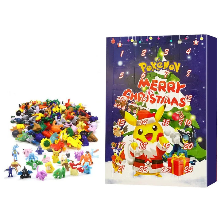 Calendrier de l’Avent figurines mini-monstres | Noël