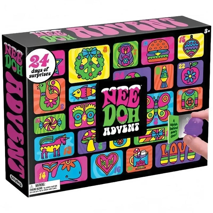 Mini Squishy Toys Advent Calendar For Kids | Christmas