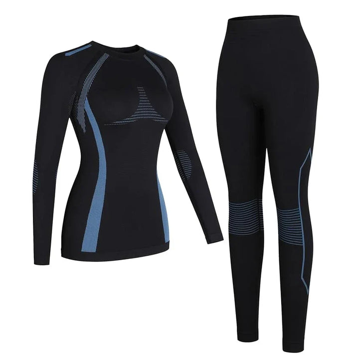 Women’s Long Sleeve Leggings Thermal Underwear Set | Winter