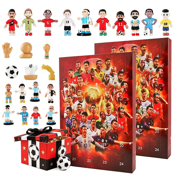 Calendrier de l’Avent sur le football | 24 jours | Noël
