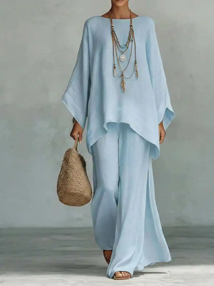 Women's Summer Oversized Two Piece Set | Elegant