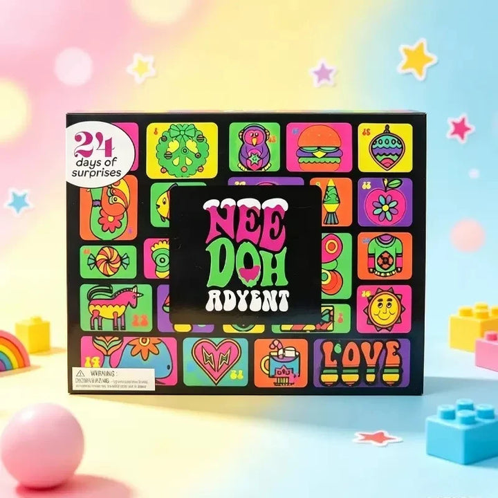 Mini Squishy Toys Advent Calendar For Kids | Christmas