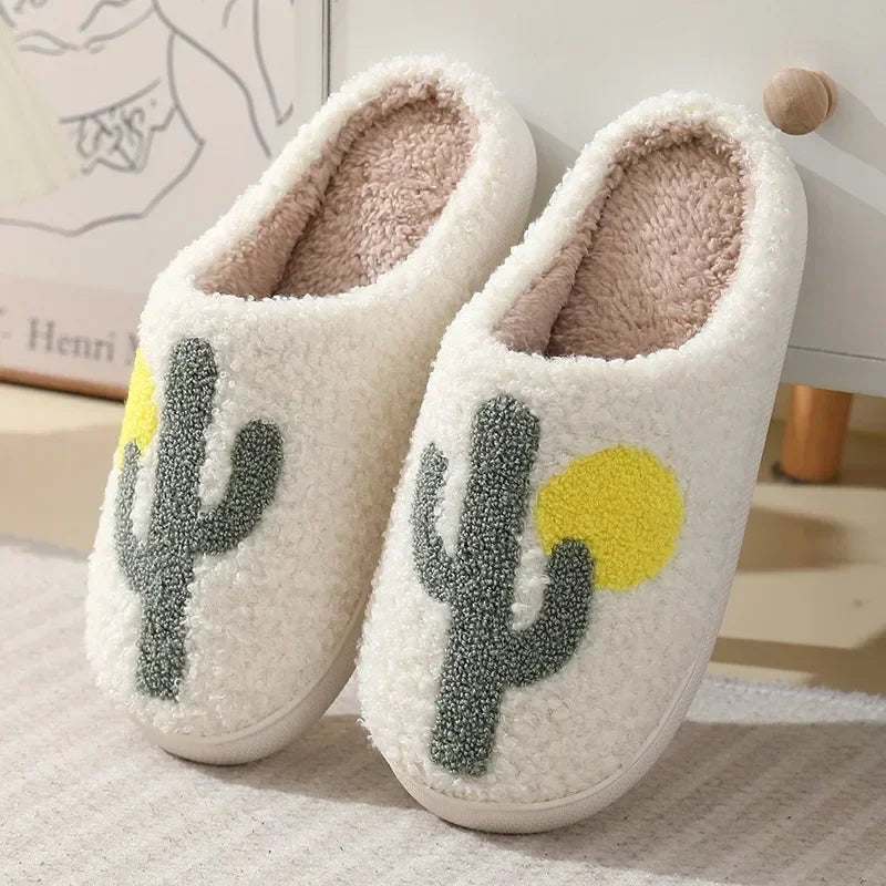 Unisex Winter Non-Slip House Slippers | Warm