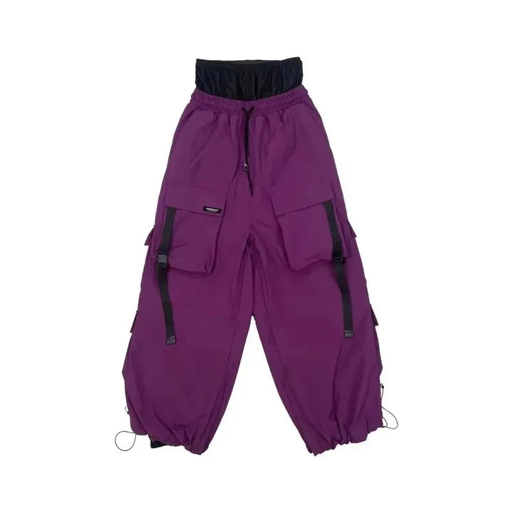 Unisex Baggy Cargo Pockets Snowboard Trousers | Ski