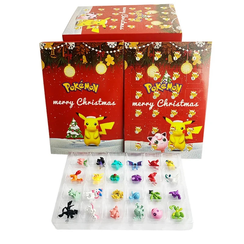 Calendrier de l’Avent figurines mini-monstres | Noël