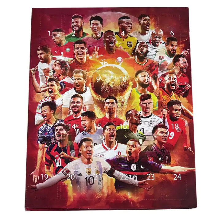 Calendrier de l’Avent sur le football | 24 jours | Noël