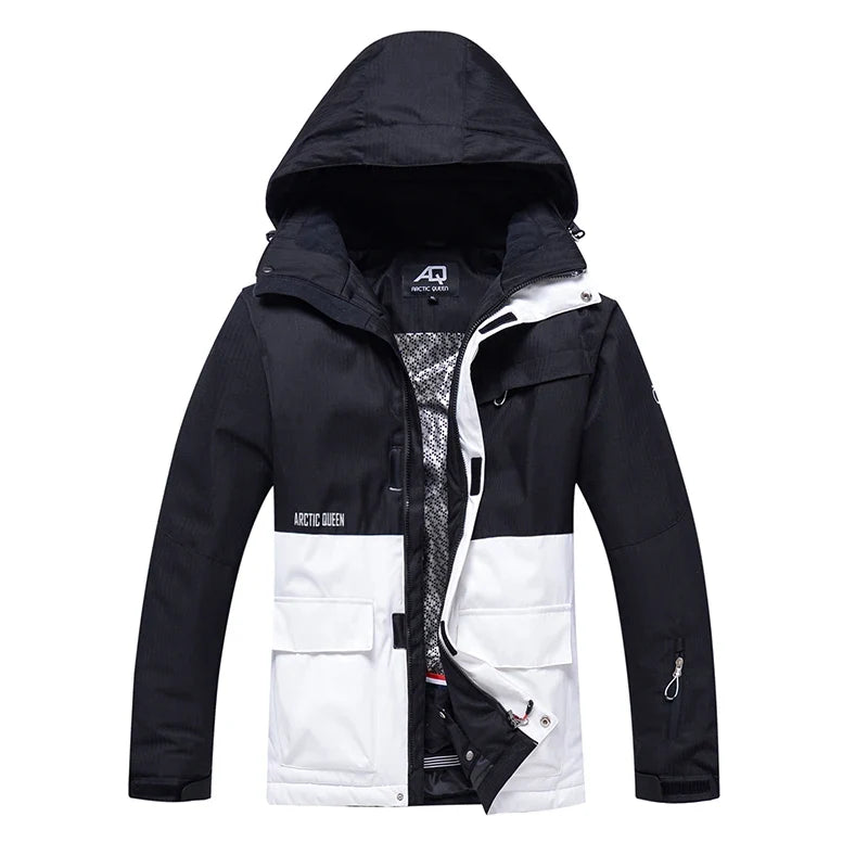 Unisex Hooded Ski Jacket and Salopettes Set | Winter