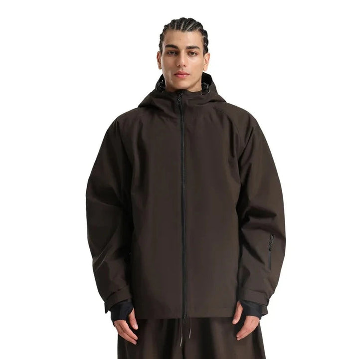 Unisex Hooded Oversized Ski Jacket | Snowboard
