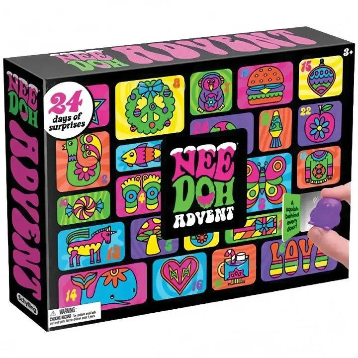 Mini Squishy Toys Advent Calendar For Kids | Christmas