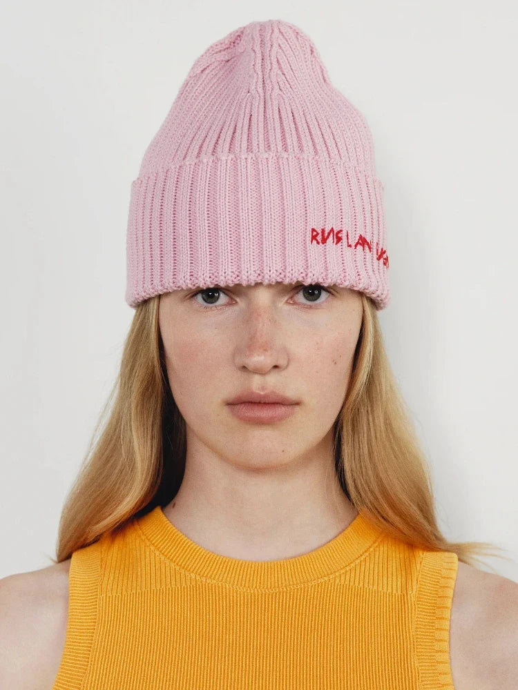 Women's Winter Knit Beanie Hat | Ribbed