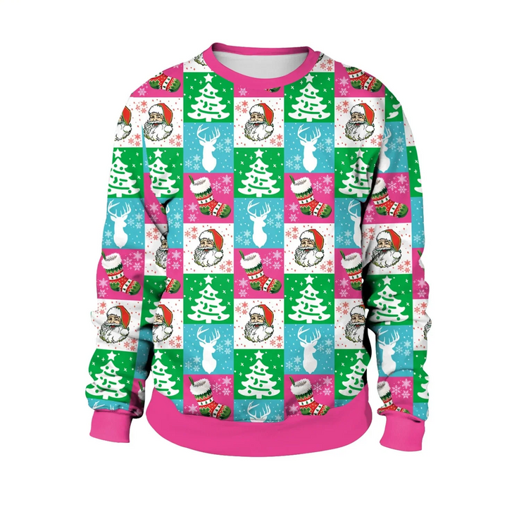 Men's Long Sleeve Winter Christmas Sweater | Printed