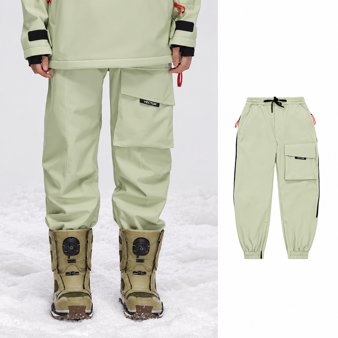 Unisex Half Zip Hooded Ski Jacket And Pant | Anorak