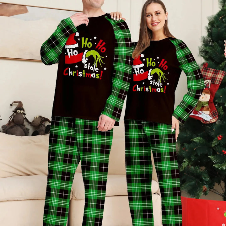Ensemble de pyjamas de Noël assortis pour toute la famille, à manches longues | Hiver