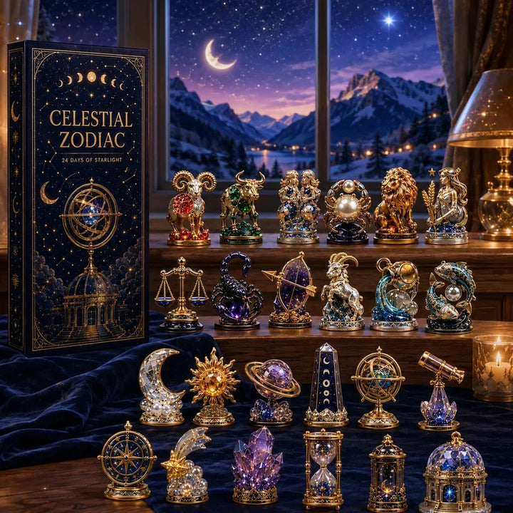 Decorative Advent Calendar With Animal Figures | Christmas