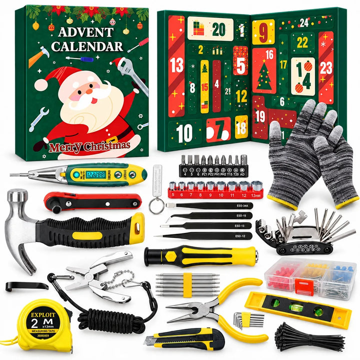 DIY Tool Advent Calendar With Repair Kit | Christmas