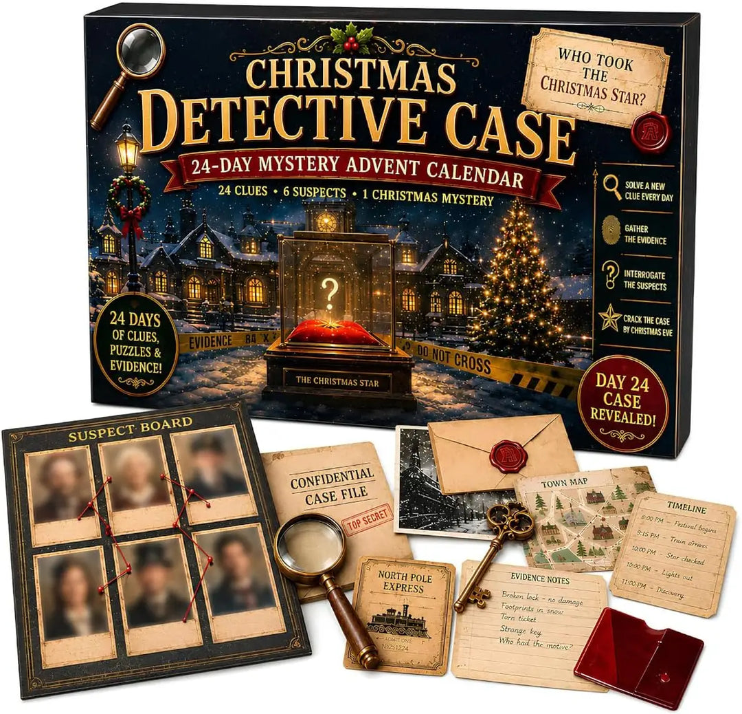 Escape Room Advent Calendar With Mystery Puzzles | Christmas
