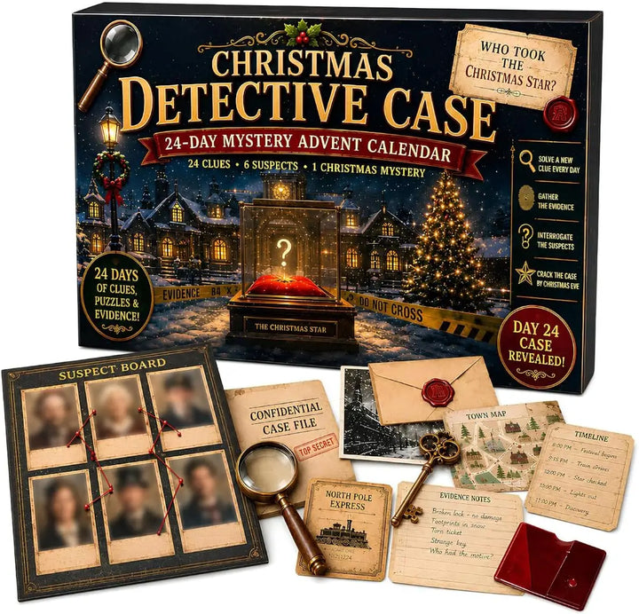Escape Room Advent Calendar With Mystery Puzzles | Christmas