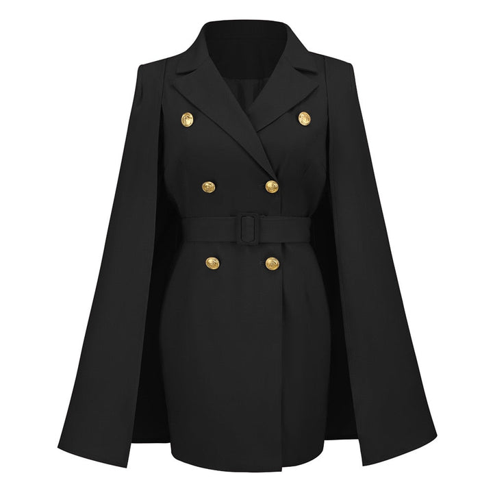 Women’s Formal Cape Blazer Dress | Mini