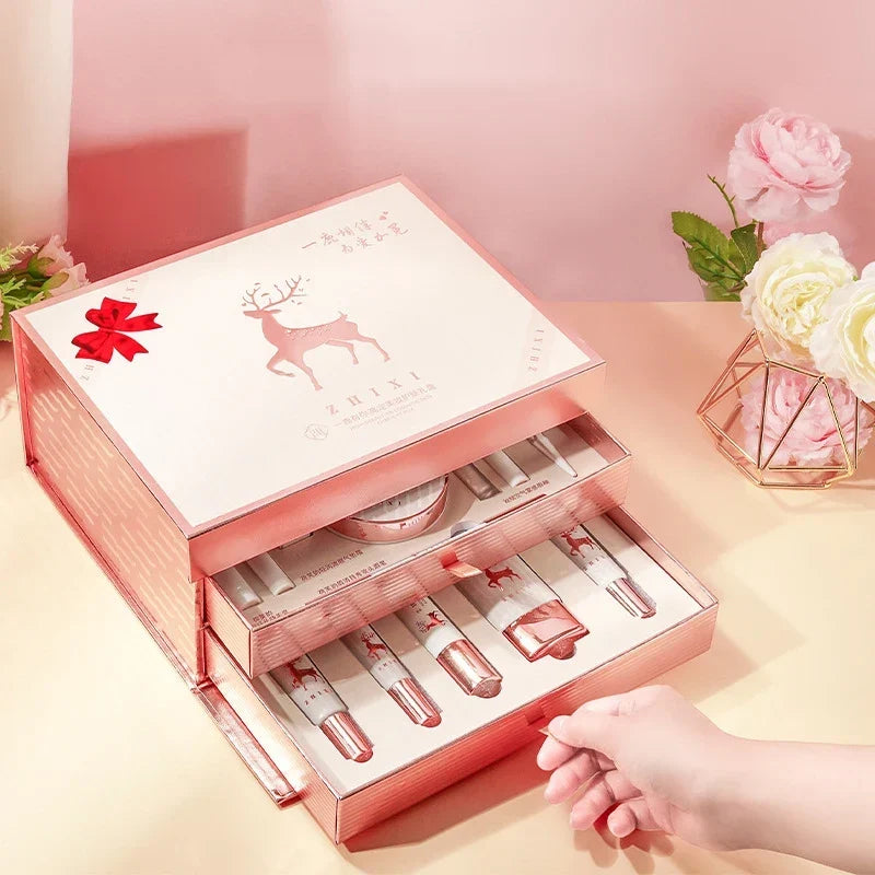 Makeup Box With Lipstick And Eyeshadow For Women | Beauty