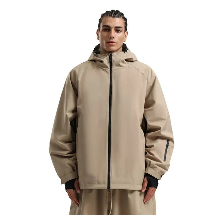 Unisex Hooded Oversized Ski Jacket | Snowboard