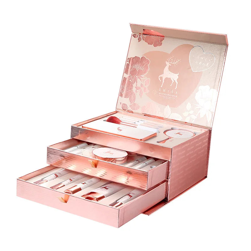 Makeup Box With Lipstick And Eyeshadow For Women | Beauty