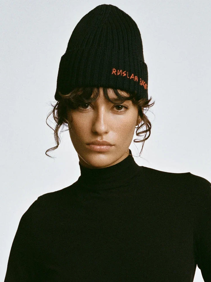 Women's Winter Knit Beanie Hat | Ribbed