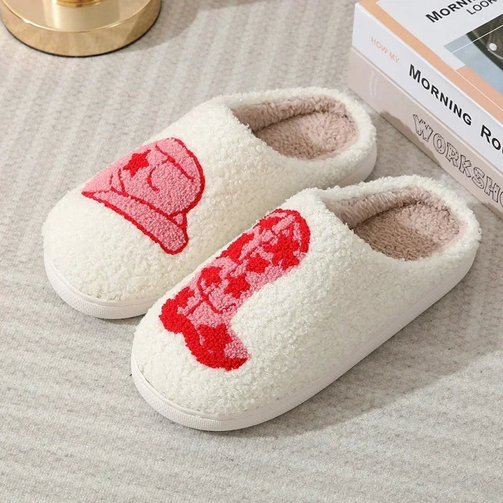 Unisex Winter Non-Slip House Slippers | Warm