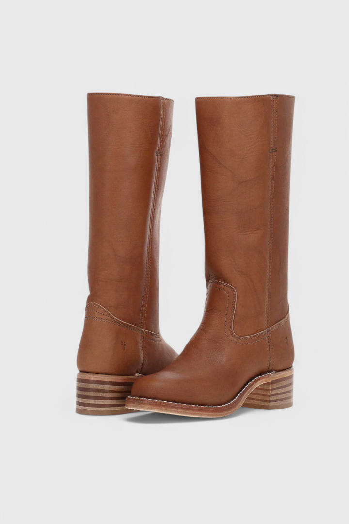 Women's Slip-On Knee High Boots | Heel
