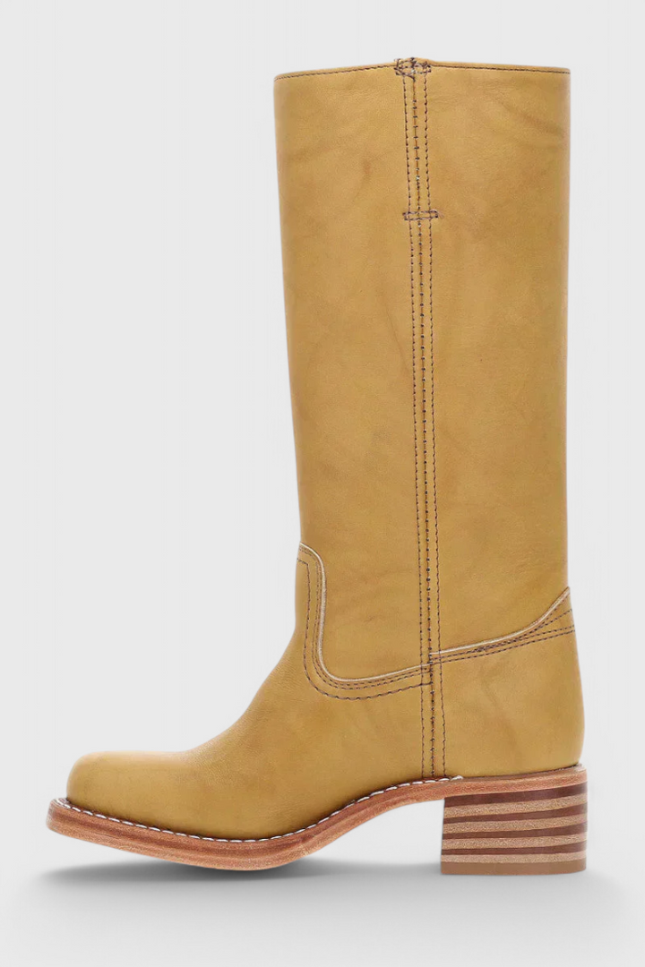 Women's Slip-On Knee High Boots | Heel