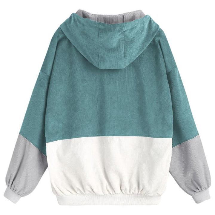 Veste d'hiver streetwear oversize pour femme | Capuche