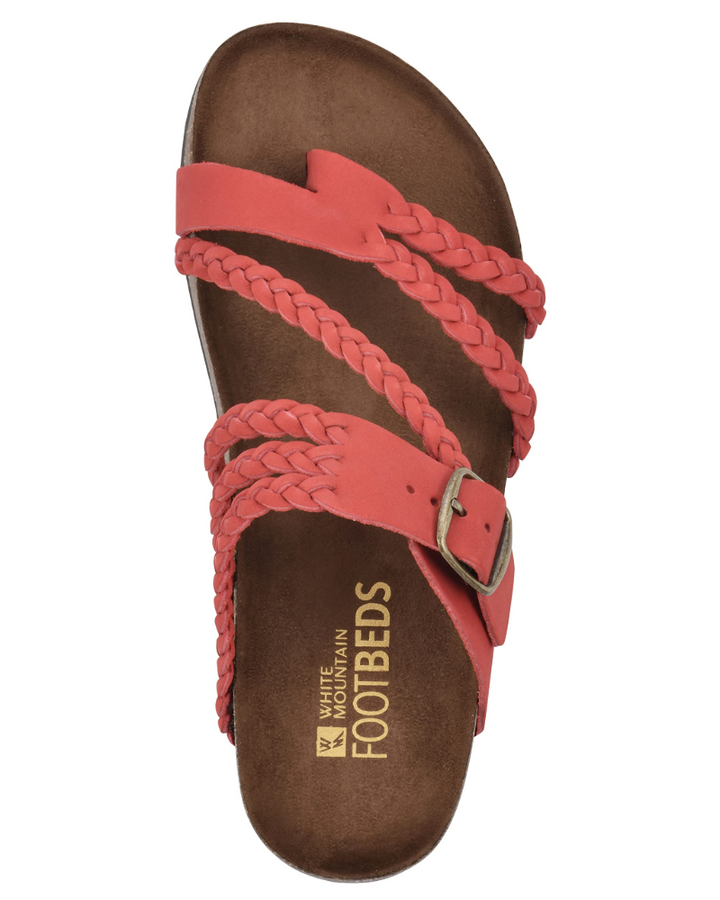 Women's Woven Buckle Strap Sandals | Slip On