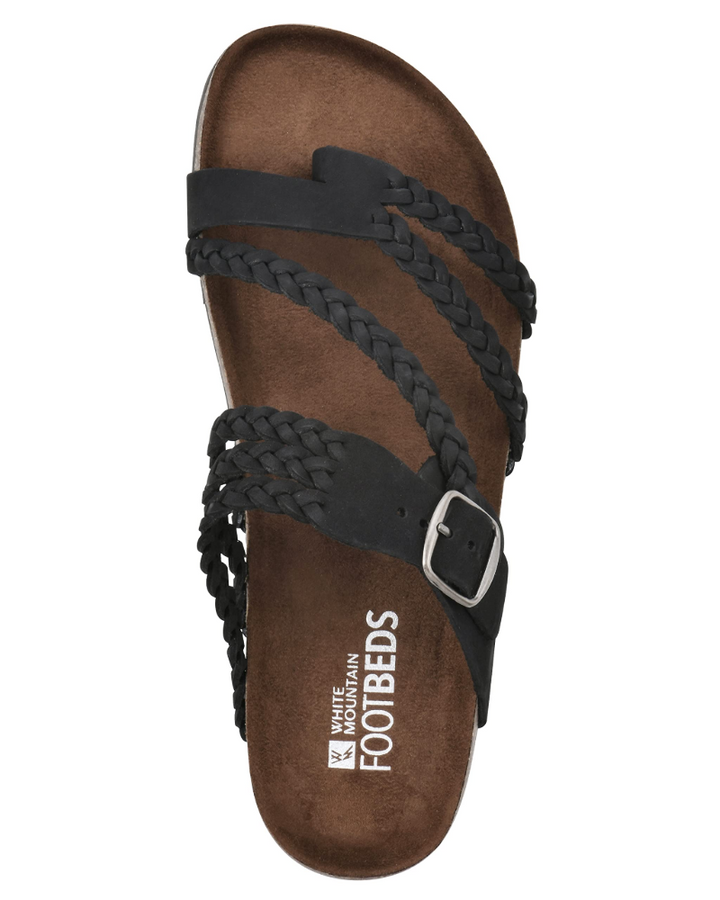 Women's Woven Buckle Strap Sandals | Slip On