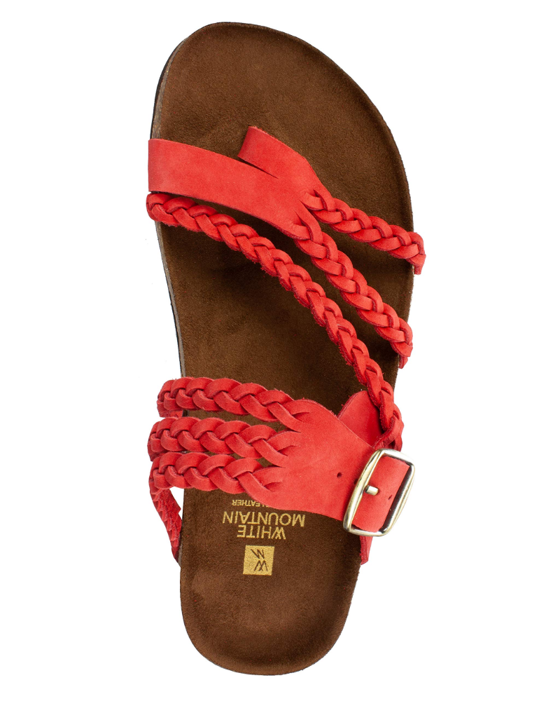 Women's Woven Buckle Strap Sandals | Slip On