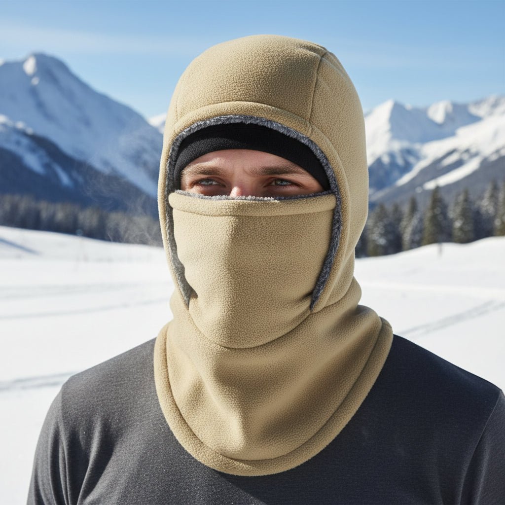Cagoule thermique de ski unisexe | hiver