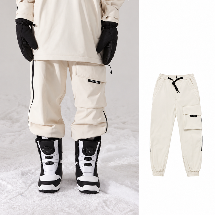 Unisex Half Zip Hooded Ski Jacket And Pant | Anorak