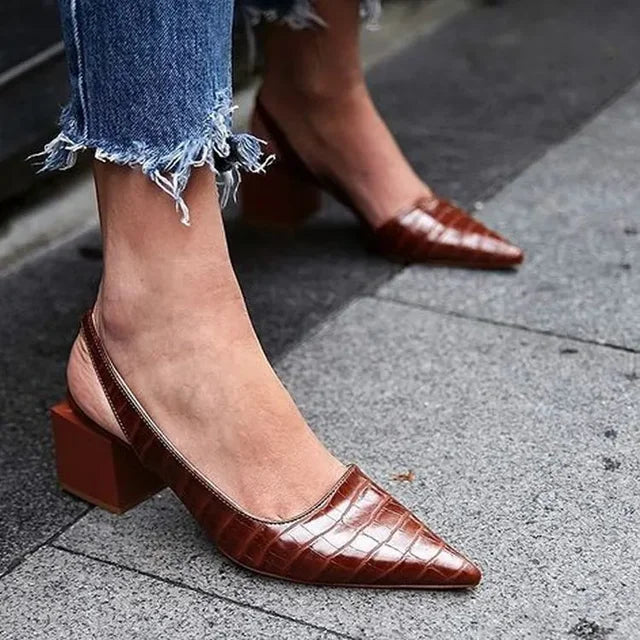 Women's Slingback Sandals | Pointed Toe