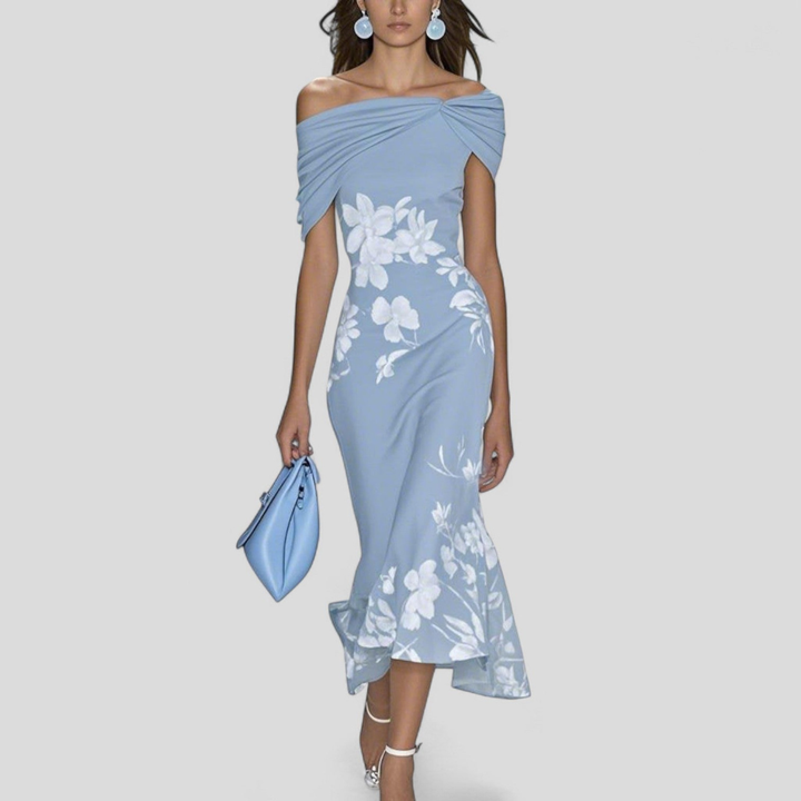 Women's Elegant Wedding Guest Summer Dress | Midi