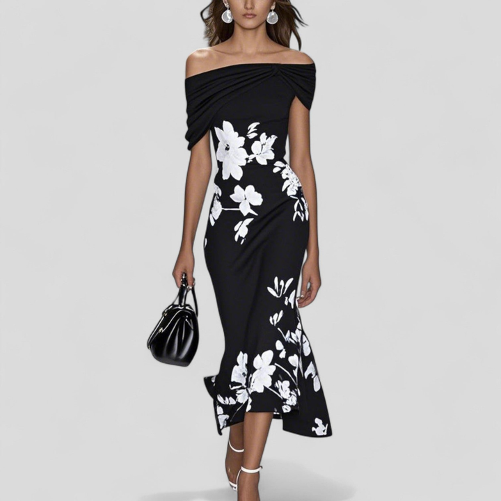 Women's Elegant Wedding Guest Summer Dress | Midi