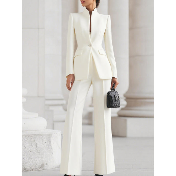 Women's Elegant Work Blazer & Trouser Set | Two Piece