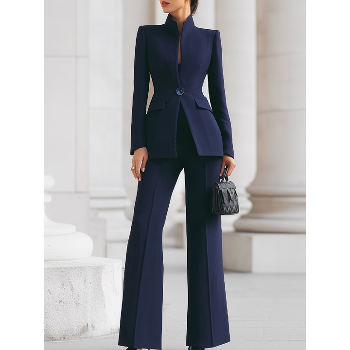 Women's Elegant Work Blazer & Trouser Set | Two Piece