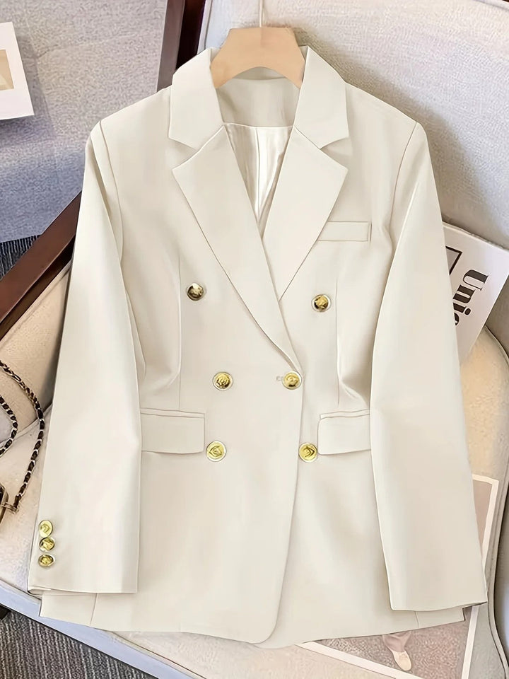 Women's Long Sleeves Slim Fit Blazer | Doube Breasted