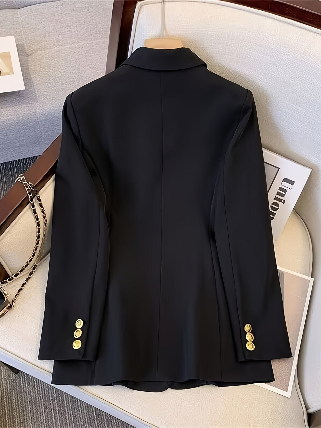 Women's Long Sleeves Slim Fit Blazer | Doube Breasted