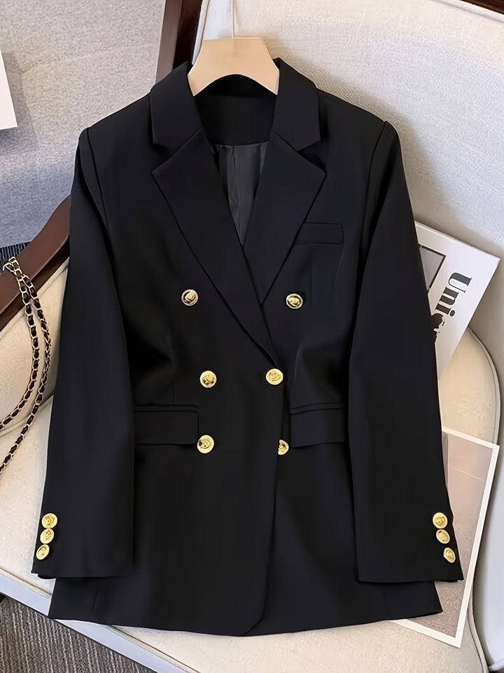 Women's Long Sleeves Slim Fit Blazer | Doube Breasted
