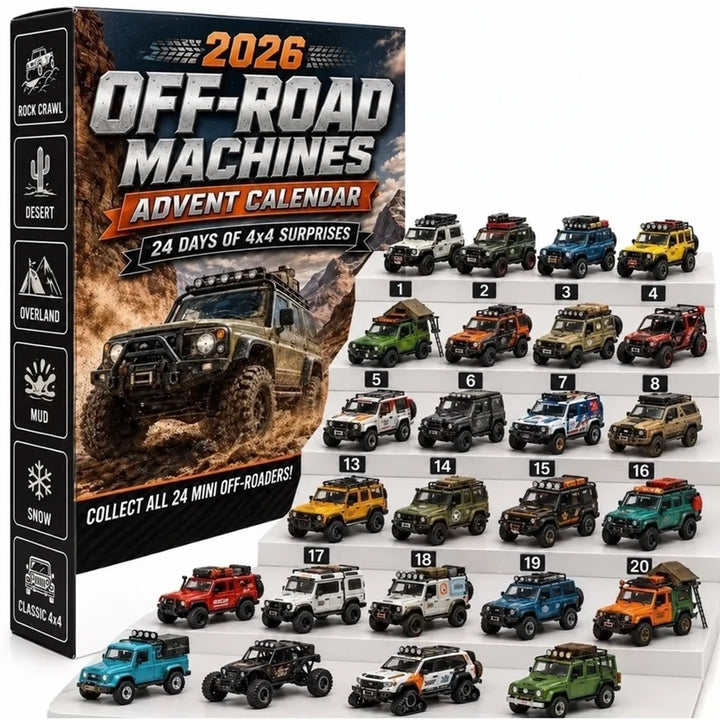 Racing Cars And Bikes Advent Calendar With Accessories | Christmas