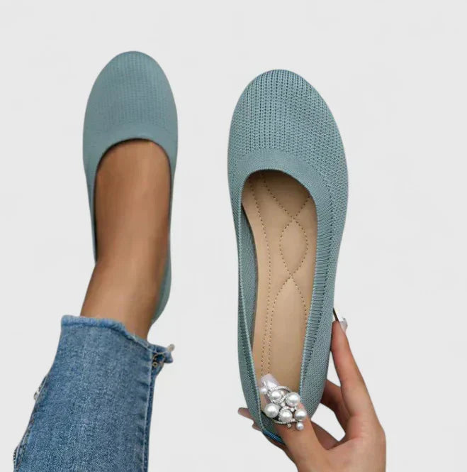 Women's Round Toe Flat Shoes | Slip On