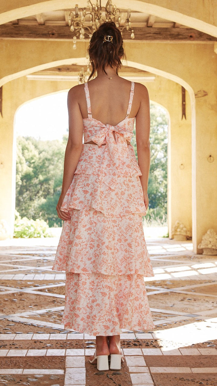 Women’s Floral Tiered Dress | Maxi