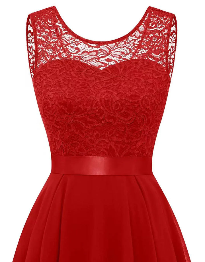 Women’s Elegant Asymmetrical High Low Evening Dress | Maxi