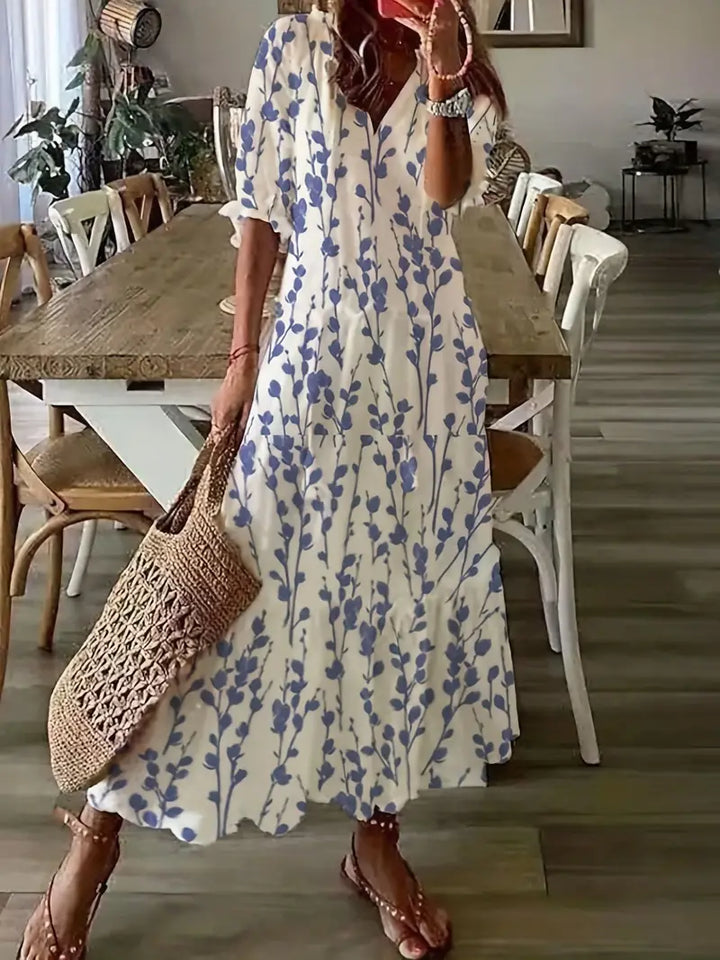 Women's Boho Vacation Dress | Maxi