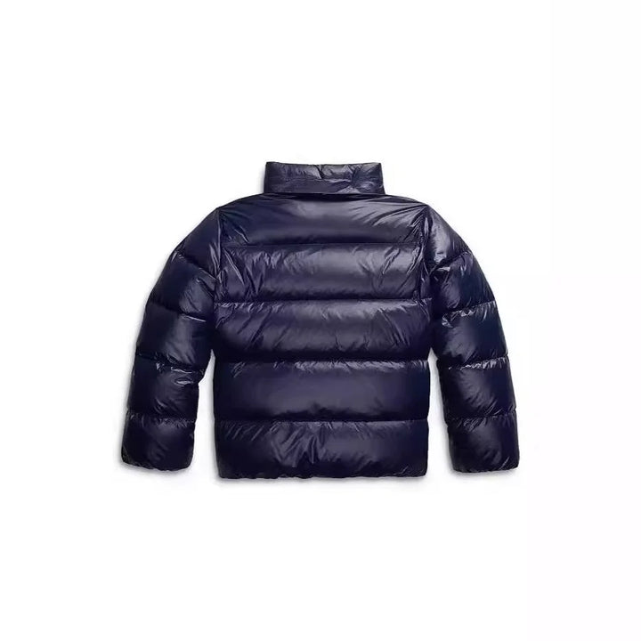 Women's Hooded Zip Up Cropped Puffer Jacket | Winter